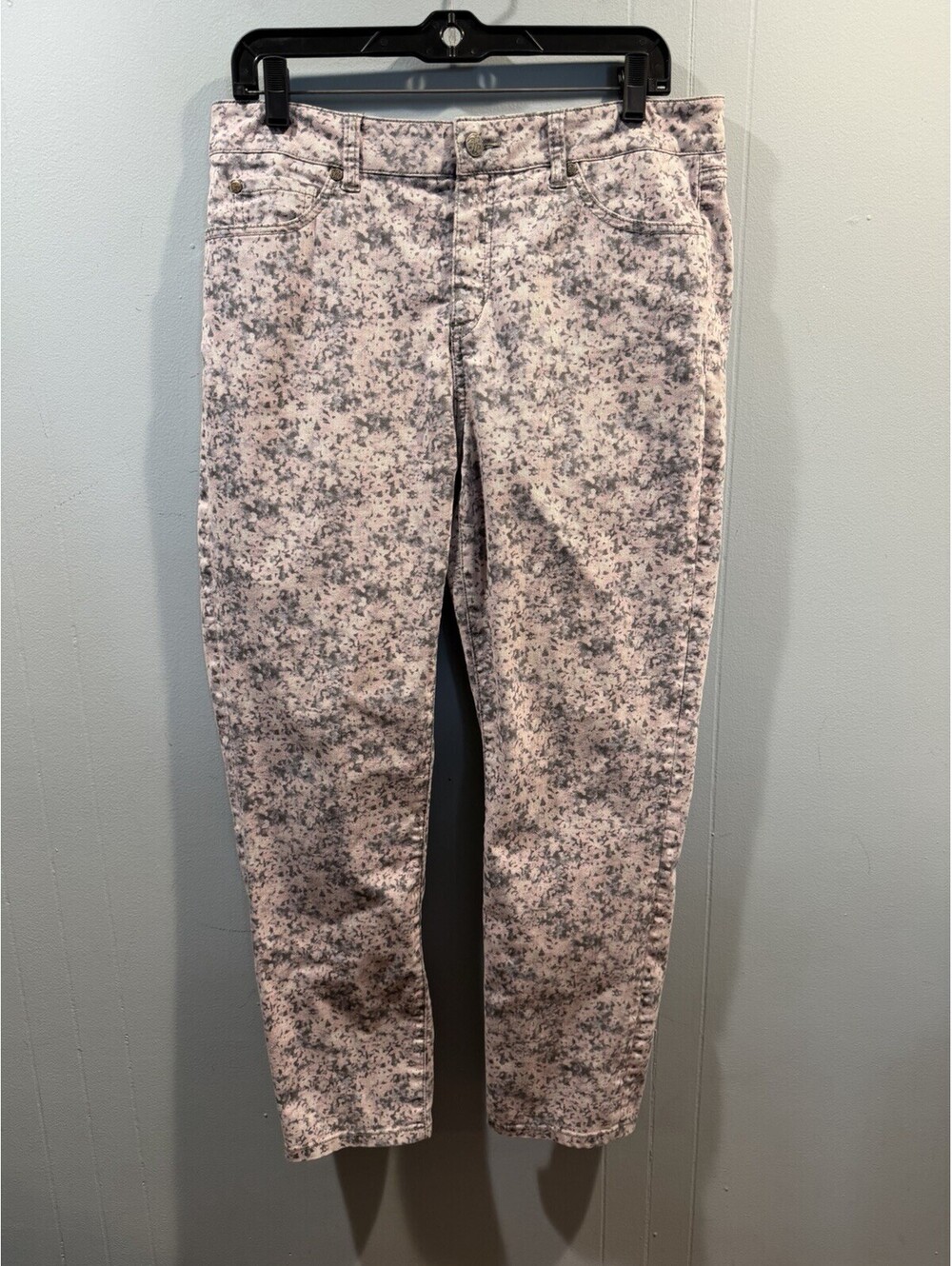Womens Miracle Body Floral Print Jeans Multicolor